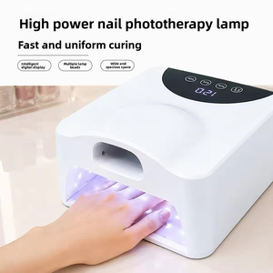 Lámpara UV LED <span class=keywords><strong>de</strong></span> Alta Potencia para <span class=keywords><strong>Uñas</strong></span>, Secado Rápido <span class=keywords><strong>de</strong></span> Gel con Pantalla Digital y Temporizadores, Gran Espacio, para Salón y Hogar - Product Image 1