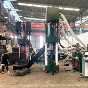 Voll automatische hydraulische Brikett presse Kupfer Eisen Fräs chip Brikett ier maschine für Alt metall - Product Image 2