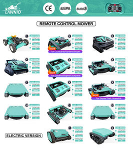 Tondeuse à gazon autotractée à essence LAWNIO LNO-1000D, moteur 22HP 608CC 764CC, hauteur de coupe réglable 30-200mm - Product Image 6