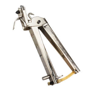 Enrouleur de tuyau et dérouleur de clôture manuel personnalisable pour le jardinage avec lame en acier au carbone de 190 mm - Product Image 1