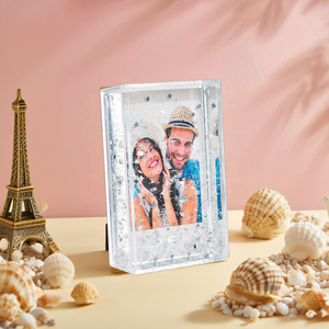 Alta calidad 2*3 pulgadas plástico transparente <span class=keywords><strong>Instax</strong></span> marco <span class=keywords><strong>tipo</strong></span> imán para <span class=keywords><strong>fotos</strong></span> de amor recuerdo de agua batido sublimación regalos - Product Image 2