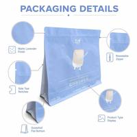 Sacs d'emballage pour boulangerie personnalisés, grands, à fermeture éclair, refermables, pour pain, toast, gâteaux, aliments, OEM