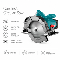 Scie circulaire sans fil 20V MAX Brushless 165mm 45° °   Outil de découpe de planches de bois à biseau, fabrication OEM/ODM, fournisseur d'usine OEM