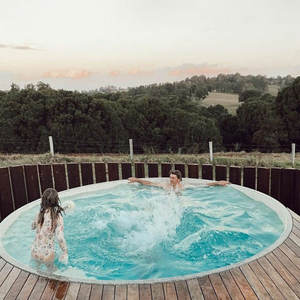 <span class=keywords><strong>Piscina</strong></span> Fuori Terra in Vetroresina di Lusso Personalizzata per Hotel, Villa sull'Acqua, Piccola <span class=keywords><strong>Piscina</strong></span> Rotonda per Giornate Calde - Product Image 5