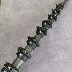 Bases a base de varilla telescópica de carbono Outrigger Pole Almohadillas de fibra de montaje superior Paletas de paleta con poleas interiores Base de 15 pies - Product Image 6