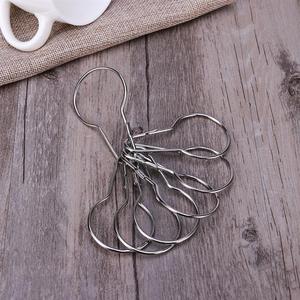 Rèm Tắm Móc Hình Bầu Khóa Rèm Bằng Kim Loại Chống Gỉ Cửa Sổ Hiển Thị Móc Phụ Kiện Rèm - Product Image 6