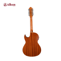 Guitare acoustique Bajo Quinto 41 pouces à 10 cordes pour étudiants, prix de gros AF16CE-10