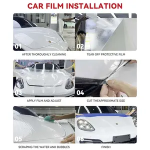 10 Years Warranty USA Quality 7.5mil Self Healing Tpu Ppf Paint Protection Film Nano Coated Anti Yellowing TPH TPU Ppf Film