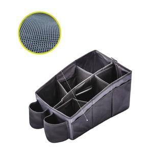 multifunctional Car accessories backseat High Quality Cargo Trunk Organizer Car Soft Storage Box Trunk Bag Travel Storage