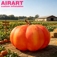 Citrouille gonflable géante pour les fermes, récolte d'automne, décoration gonflable géante de qualité commerciale, citrouilles gonflables personnalisées