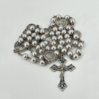 Vente en gros de chapelets en hématite populaires, catholiques, pour hommes et femmes