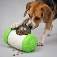 Distributeur de friandises roulant YAOYUE pour chiens et chats, distributeur interactif à bascule, dôme à croquettes, plastique durable, 5 couleurs