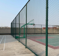 Voetbalveldomheining, stadionomheining, 3D-hekwerk, voetbalveldhek, sportomheining