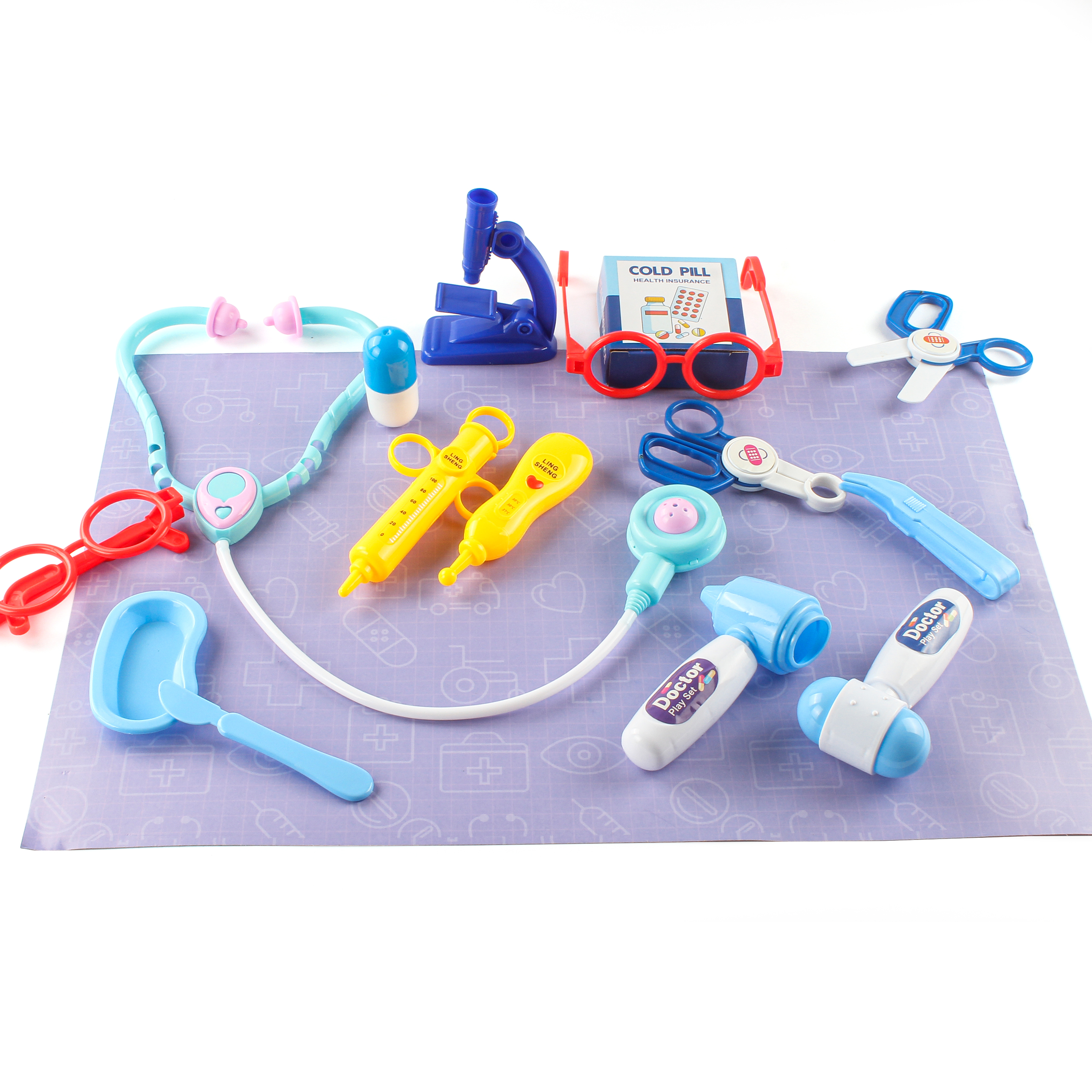 Doctor Play Set Toy For Kids Educational Toys Plastic Wholesale Pretend Preschool Toy