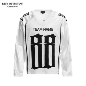 Uniforme <span class=keywords><strong>de</strong></span> Fútbol Personalizado, Manga Larga, Malla Deportiva, Estilo Vintage para Hombre, Secado Rápido, para Baloncesto, Entrenamiento, Ropa Deportiva, Carreras - Product Image 1