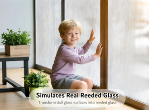 Película Decorativa <span class=keywords><strong>de</strong></span> Privacidad Esmerilada <span class=keywords><strong>de</strong></span> PET Antiarañazos <span class=keywords><strong>para</strong></span> Ventanas <span class=keywords><strong>de</strong></span> Vidrio Autoadhesivas <span class=keywords><strong>de</strong></span> Oficinas, Edificios, Casas y Baños - Product Image 2