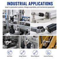 Composant de joint pivotant en métal usiné CNC de précision sur mesure pour l'automatisation des machines industrielles, la robotique et les systèmes de mouvement
