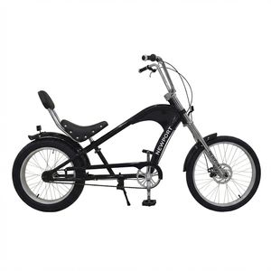 Vélo Cruiser SY pour <span class=keywords><strong>Homme</strong></span> 20 pouces, Style Rétro, Plage, Cadre en Acier, Jantes en Alliage d'Aluminium, Freins V, Monovitesse, Charge 120kg - Product Image 2