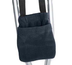 Muestra gratuita: Bastón ergonómico plegable para caminar con luz LED, ligero, ajustable, de aluminio, portátil, con bolsa. - Product Image 1