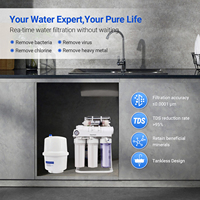 Kartrid Filter Air Elektrik 10 Inci PP GAC CTO UF T33 7-Tahap untuk Pemurni Dispenser Air Hotel & Rumah Tangga