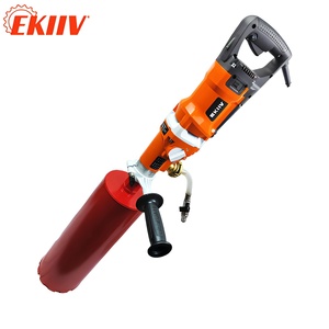 EKIIV 110v 220v F-180PRO 2200W Perceuse à noyau portative 3 vitesses, découpeuse de trous, machines de forage diamantées pour la construction - Product Image 2