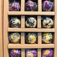 Lot de balles de thé blanc fleuri personnalisées en gros – Coffret cadeau de thé fleuri – Thé aux fleurs