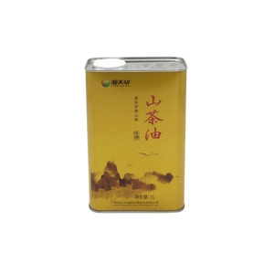 Prix d'usine – Boîte rectangulaire en fer blanc de 1L pour huile d'olive avec impression offset, logo personnalisé, emballage alimentaire vide de qualité alimentaire - Product Image 4