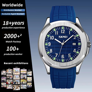 <span class=keywords><strong>Montre</strong></span> à quartz minimaliste pour <span class=keywords><strong>homme</strong></span> VVS, boîtier en alliage vintage, aiguilles <span class=keywords><strong>de</strong></span> 20 mm, bracelet en caoutchouc souple - Product Image 5