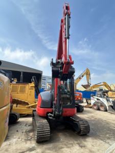 Miniexcavadora de segunda mano Kubota de alto rendimiento, excavadora de segunda mano de 5,5 toneladas a la venta - Product Image 3