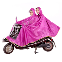 Imperméable de moto pour deux personnes fabriqué par Rainfreem à la mode Poncho de pluie pour vélo électrique à vendre