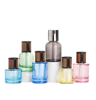Bouteille en verre vide pour diffuseur de parfum de luxe, 100 ml, 120 ml, personnalisable, couleur sérigraphiée, pour voiture, maison, huiles essentielles, vente en gros