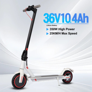 สกู๊ตเตอร์ไฟฟ้า HEZZO HS-04 36V 450W 10.4Ah พับได้ ระยะทางไกล 30-40 กม. ความเร็ว 25 กม./ชม. สกู๊ตเตอร์ไฟฟ้าสำหรับผู้ใหญ่ จัดส่ง EU/US - Product Image 2