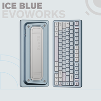 Kit de clavier en aluminium CNC Evo75 coloré et exclusif à 75 touches pour les distributeurs mondiaux : QMK/VIA, multi-OS, prix de gros