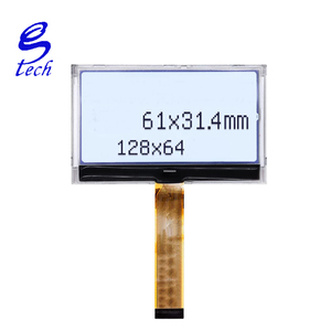 128*64 COG จอแสดงผล LCD อินเทอร์เฟซแบบอนุกรม SPI แบบขนาน ST7565R ไดร์เวอร์โมดูล LCD แรงดันไฟฟ้าในการทำงาน 3.3V - Product Image 1