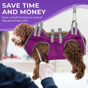Nibao rede de tosa para cachorros, rede para aliciamento de animais com tiras extra seguras e fortes no centro para cães - Product Image 5