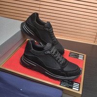 Chaussures de sport de luxe pour hommes et femmes, de haute qualité, respirantes, en cuir véritable, à lacets, en mesh, antidérapantes