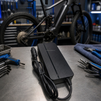 Chargeur spécialisé pour vélos électriques Joyun 54,6 V 3 A, adaptateur d'alimentation intelligent pour batterie au lithium 168 W pour vélos électriques, vente en gros OEM