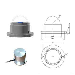 <span class=keywords><strong>Capteur</strong></span> de pyranomètre en <span class=keywords><strong>silicium</strong></span> BGT-JYZ 0-5V RS485 4-20mA, mesureur de rayonnement solaire pour la surveillance des modules photovoltaïques solaires - Product Image 2