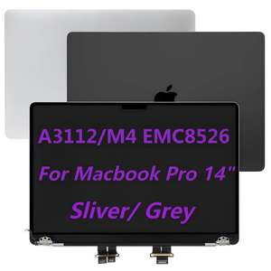 Conjunto de Tela LCD de Fábrica para Substituição de MacBook Air Pro, Tela de 14 Polegadas MacBook Pro M4 A3112, Cinza Prata - Product Image 1