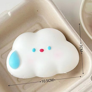Most Popular PU Foam Cartoon Sweaty Cloud Shaped Venting Slow Rising Stress Reliever Squeeze Promotional Toy for <b>Kids</b> Adults - Product Image 6