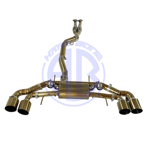 Silencieux d'échappement 4 pouces en titane pour NISSAN GTR/GT-R R34/R35 3.8T 2008-2023 Auto Car Part Catback Exhaust System With Y pipe - Product Image 1