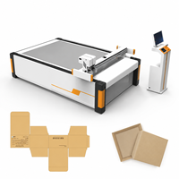 Máquina de Corte Automática CNC con Cuchilla Oscilante para Papel Corrugado, Cajas de Cartón y Materiales de Embalaje