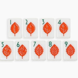 160PCS Set Mahjong Akrilik Amerika Portabel Permainan Meja dengan Tas Pembawa Rak Klasik untuk 4 Pemain Hiburan untuk Dewasa - Product Image 2