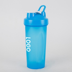 Logo personnalisé 600ml Fitness Gym Bouteille d'eau avec bouchon Nouveau Style Blender Shaker Cup & Protein Shaker 400ml Capacité pour le sport - Product Image 2