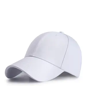 Toptan hızlı teslimat klasik yapılandırılmış premium pamuk 6 panel boş golf şapkaları ayarlamak düz özel erkekler beyzbol spor şapkaları