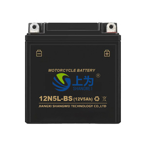 Shangwei 12N5L-BS แบตเตอรี่รถจักรยานยนต์12V 5Ah ตะกั่วกรดปิดผนึกสำหรับเปลี่ยน - Product Image 2