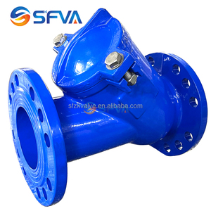 DIN mặt bích bóng kiểm tra van sắt dễ uốn PN10 PN16 DN100 áp lực cao kiểm tra van - Product Image 5