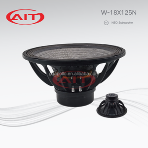 18 इंच सबवूफर नियोडिमियम चुंबक 2000w आउटपुट पावर 8 ओम 125 मिमी वॉयस कॉइल बेस स्पीकर प्रो वूफर कार्बन फाइबर शंकु स्पीकर - Product Image 2