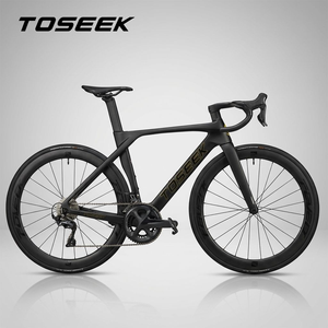 <span class=keywords><strong>TOSEEK</strong></span> Aero 碳纤维公路车架 内部走线 Di2 BBT47 轻量碳纤维公路自行车车架组 定制涂装 - Product Image 1