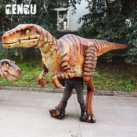 Kerst Activiteiten Realistische Volwassen Barney Dinosaurus Kostuum
